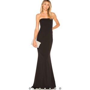 Revolve Katie May Mary Kate Gown in Black